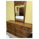 Broyhill Premier Wood Dresser w/ Mirror