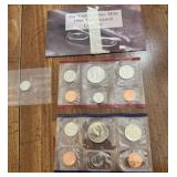 The United States Mint 1996 Uncirculated Coin Set