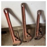 3 Pipe Wrenches