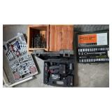 Box of Bits, Sockets, Socket Wrenches, Wrenches,