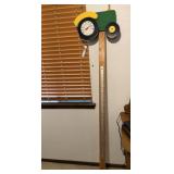 Tractor Rain Gauge/Thermometer