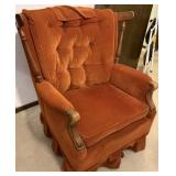 Vintage Swivel Rocking Chair