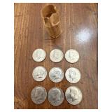 19+/- 1976 Kennedy Half Dollars, (1) 1971 K