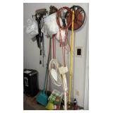 Fan, Extension Cords, Sprinklers, Potting Mix,