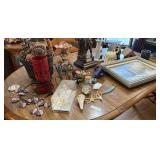 Birdhouses, Windchime, Pioneer Woman Figurine,
