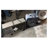 Propane Heater w/ Small Propane Bottle,