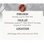 Preview & Pick Up Information