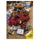 Large Lot of Holiday Decorations