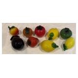 9+/- Glass Fruit