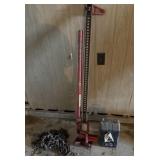 High Lift Jack, Bottle Jack, Chain