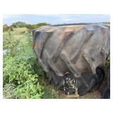 3 Goodyear Tires (2 have rims) 28L-26
