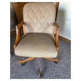 Oak office chair