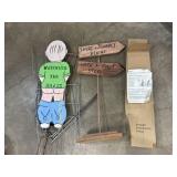Outdoor decor & Bulb Drill/Weed Extractor