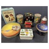 Collector tins