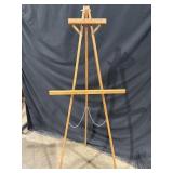 Wooden easel-63in tall