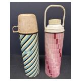 (2) Vtg. Thermos