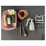 Edge Guide, Hose, Paint Spay Nozzle, Sandpaper,