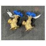 2 RB Brass Sillcocks 3/4 in pulg