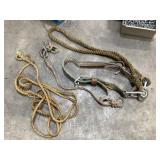 Worker safety belt & other misc rope