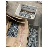 5/8in plywood clips, H clips & peg board hooks