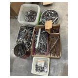 Misc hardware, washers, screws, bolts, etc