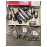 3/4in Pipping ends, 3/4in Tees