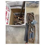 Misc steel piping conduits/ fittings