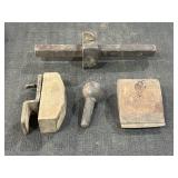 Wooden Tools - Scraper, Gauge Ruler, Clamp