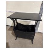 Magazine Rack End Table