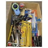 Office/desk supplies.  Label maker, photo trimmer,