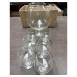 Brandy Sniffer w/ 6 Brandy Sniffer glasses