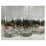(15) Christmas/ Holiday Glasses