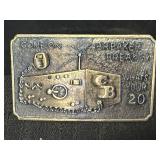 "Come On Breaker Breaker" CB belt buckle