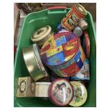 Misc Tin Containers
