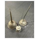 3 Oil Cans