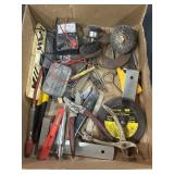 Multimeter, Level, Wire Brush, Cutters