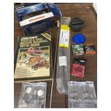 Misc car parts & repair manual