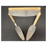 Stainless Cake/ Pie Servers & Pizza Cutter