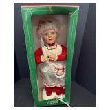 Animated Mrs. Santa Claus Doll