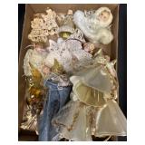 Christmas Angel Ornaments, Crochet,