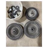 Caster wheels & tires
