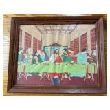 Framed The Last Supper Artwork
