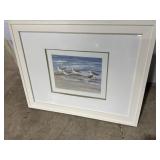 Signed Jacqueline Penney Seagull Framed Print