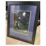 R.A.H Boy & Sheep Framed Print