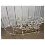 Outdoor lighted Sleigh
