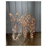 Animated Lighted Outdoor Reindeer