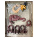 Durbin Durco Block & Tackle, Shackles, Swivel Hook