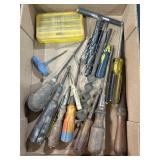 Screwdrivers, Drill Bits, Punches