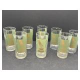 MCM Eqyptian Heiroglyphs highball glasses (8)