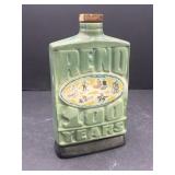 1968 James Beam Reno 100 years liquor bottle.